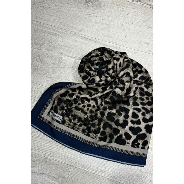 Dijital Bambu Pamuklu Şal 018L